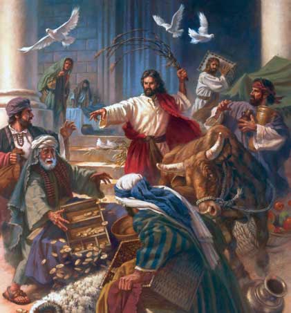 Bildergebnis für Jesus weeps the money changers