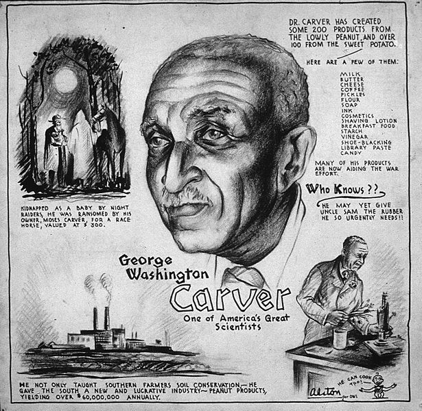 info of artist biography: George Washington Carver: Scientist and ...