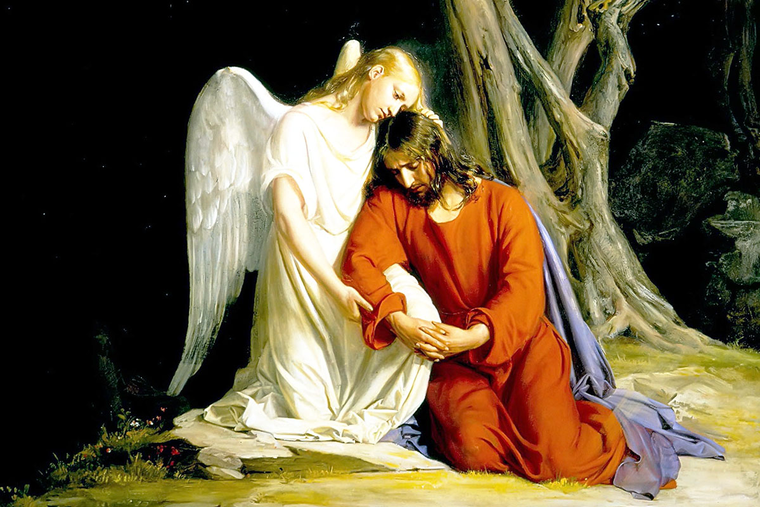 protecting angel-Jesus