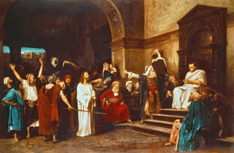 Christ bevor Pilatus